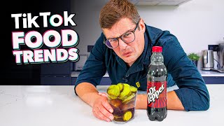 Chef Tests and Reviews More TikTok Food Trends [upl. by Ledda376]