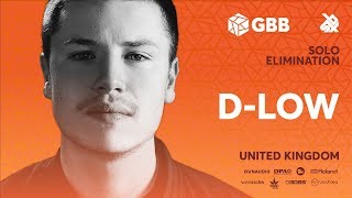 DLOW  Grand Beatbox Battle 2019  Solo Elimination [upl. by Zzabahs]