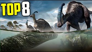 TOP 8 CRIATURAS que SOBREVIVIERON a Los DINOSAURIOS y AUN VIVEN [upl. by Aihpos329]