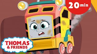 Thomas amp Friends All Engines Go  Best Moments  Sandy Versus the Storm  Kids Cartoons [upl. by Yraeg]