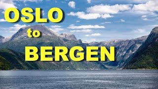 Oslo to Bergen Norway by Train through the mountains and Boat through the fjords [upl. by Chapa399]