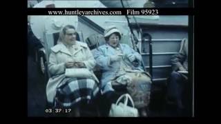 Passengers On Ferry To Orkney Isles 1960s  Film 95923 [upl. by Kristi686]