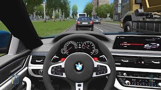 City Car Driving  BMW M5 F90  Fast Driving [upl. by Enyalaj]