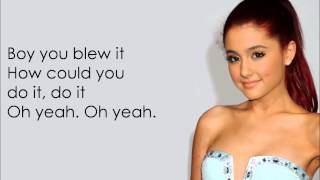 Last Christmas  Ariana Grande LYRICS [upl. by Kauffmann]