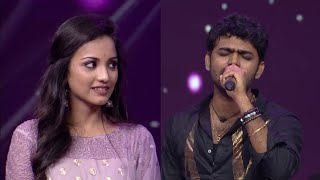 Karthik deveraj sings for maanasi  super singer 8  Vijay television [upl. by Aw]