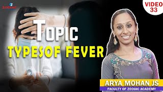 TOPIC  types of fever [upl. by Yearwood]