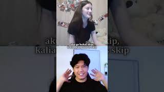 bule kalau udah sayang sama orang indo pasti begini shorts ometv omegle funny [upl. by Einwahr]