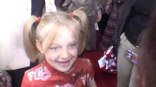 Dakota Fanning Interview  Cat in the Hat [upl. by Nuriel516]