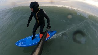 SUP foil small wave with Starboard ACE foil and Sabfoil Razor 980 [upl. by Jesh]