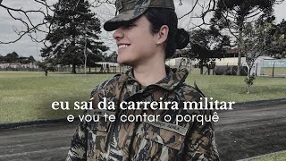 Eu saí da carreira militar [upl. by Elleval]