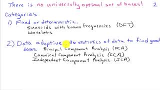 Signal Representation Using Bases [upl. by Nosnar32]