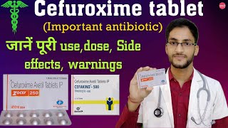 Cefuroxime axetil 500mgCeftum 250mg usesdose Side effectsZocef 500mg tabletMedicine Talk [upl. by Nedyaj]