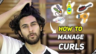 5 TIPS TO MANAGE CURLY amp WAVY HAIR  Wash Style amp Maintain Curly Hair  DSBOSSKO [upl. by Sibby]