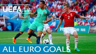 All 108 UEFA EURO 2016 goals Watch every one [upl. by Jeffers]