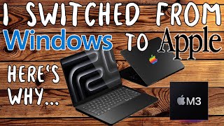 Lifelong Windows User Switches To Mac Heres Why Macbook Pro M3 Pro 14 Inch 18GB RAM 512GB SSD [upl. by Esilehs]