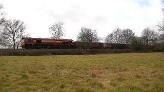 Southall  Brentford Town Branch stone trains 16022012 amp 24022012 [upl. by Eidok]