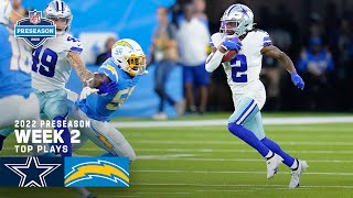 Dallas Cowboys Top Plays vs Los Angeles Chargers  2022 Preseason Week 2 [upl. by Anitnamaid]