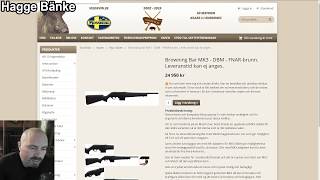 The first 4 guns to get on a hunting license for Swedes [upl. by Pooley478]