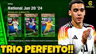 MUSIALA 101 KANTE 99 OBLAK 99  Análise da Nova BOX POTW DE SELEÇÕES NO Efootball 2024 Mobile [upl. by Weathers]