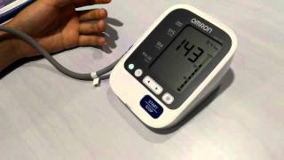 Omron HEM 7130 Blood Pressure Monitor [upl. by Haldi]