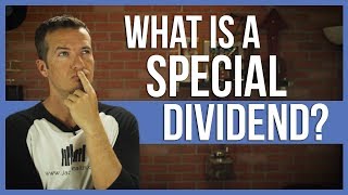 ❓ What is a special dividend  FinTips 🤑 [upl. by Issie]