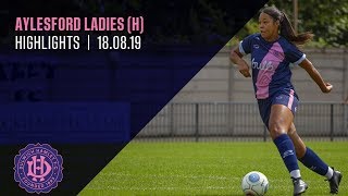 Dulwich Hamlet W v Aylesford Ladies London amp South East Regional Womens Football League [upl. by Yznyl]