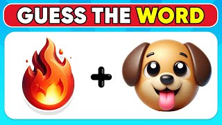 Can You Guess The WORD By The Emoji 🤔 Emoji Quiz 8 [upl. by Geibel]