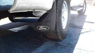 F250 Diesel after Walker Big Truck Muffler Install [upl. by Marthe675]