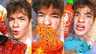 Extreme Spicy Food Tiktok Compilation 2  Spizeethegoat [upl. by Mobley938]