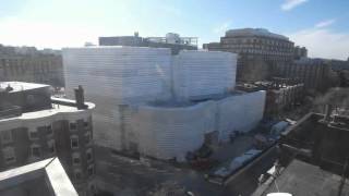 Yawkey Center for Student Services Construction TimeLapse [upl. by Joselow]