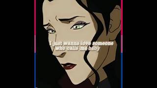 KORRASAMI EDIT GOOD LUCK BABY korrasami korra avatarkorra bisexual tlok thelegendofkorra [upl. by Abelard]