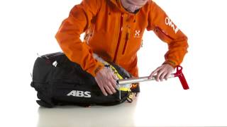 ABS Avalanche Airbag Snowmobile Zipon features [upl. by Nesral]