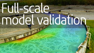 Unique wastewater treatment plant CFD  applications in the water industry [upl. by Boggers759]