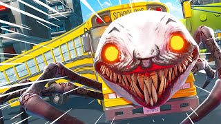 🚌El Autobús Escolar se TRANSFORMA en 🕷️ARAÑA CHOO CHOO CHARLES 😱  EDICIÓN COMPLETA Español [upl. by Reseta]