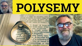 🔵 Polysemy Meaning  Polysemous Defined  Polysemic Examples  Formal Polysemy Polysemous Polysemic [upl. by Ennyletak]