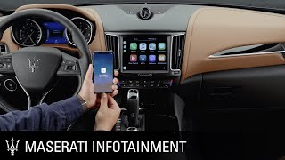 Maserati Infotainment series Apple CarPlay™ [upl. by Jordan616]