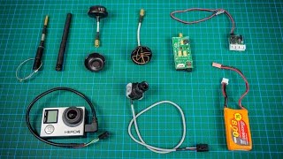 FPV für Einsteiger  02 Komponenten Modell  Sender Antenne Kamera amp Co [upl. by Ydaj]