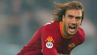 Gabriel Batistuta all 33 Roma goals 20002003 [upl. by Yellhsa]