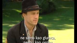 Heath Ledger  One last interview Venice 092007 [upl. by Llekcm]