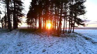 Snow covered Mayhill [upl. by Yelruc203]