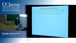 Molecular Structure amp Statistical Mechanics 131B Lecture 22 The Boltzmann Distribution [upl. by Tawsha]