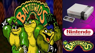 Battletoads 1991 nintendo entertainment system Gameplay [upl. by Ayadahs15]