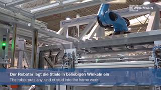 Robotertechnologie im Hausbau  Robot technology in house construction [upl. by Rellek]