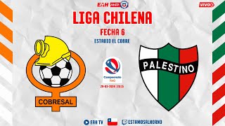 COBRESAL vs PALESTINO  LIGA CHILENA 2024 FECHA 6 [upl. by Nosiaj296]