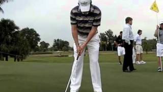 Rory McIlroy Putting Stroke in Slow Motion 300fps [upl. by Aissila]