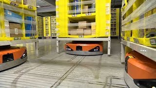 Inside Amazons robot warehouses [upl. by Bisset]