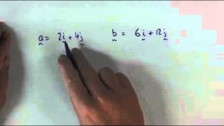 Vectors How to determine parallel vectors [upl. by Sidwel]