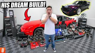 Surprising our SUBSCRIBER with HIS DREAM CAR BUILD Full Transformation 1990 Nissan 240SX [upl. by Barton600]