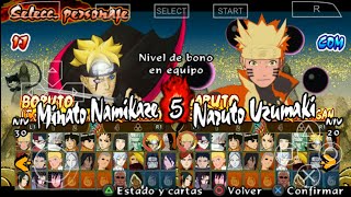 Naruto Shippuden Ultimate Ninja Storm Legacy Mod Boruto The Movie Mobile Game Free [upl. by Sirahs846]