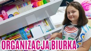 ORGANIZACJA MOJEGO BIURKA 📚 BACK TO SCHOOL 🏫 [upl. by Caryl]